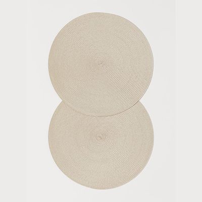 2-pack Round Table Mats