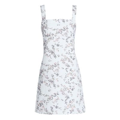 Floral-Print Denim Mini Dress from Rag & Bone