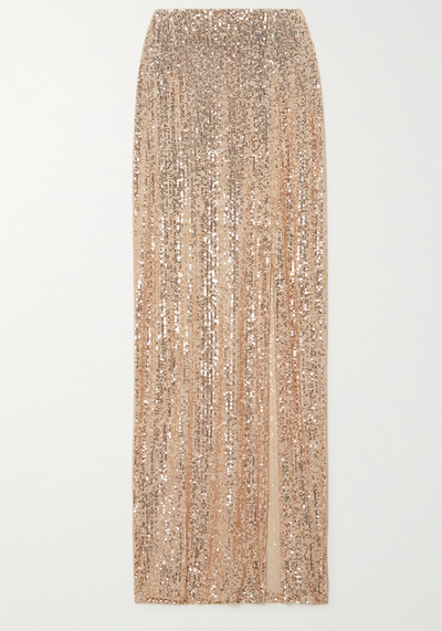 Sequinned Tulle Maxi Skirt from Tom Ford