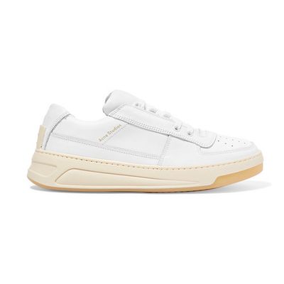 Steffey Logo-embossed Leather Sneakers from Acne Studios