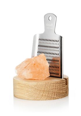 The Original Himalayan Salt Rock With Grater & Stand from Rivsalt