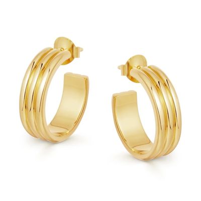 Gold Ancien Hoops from Missoma