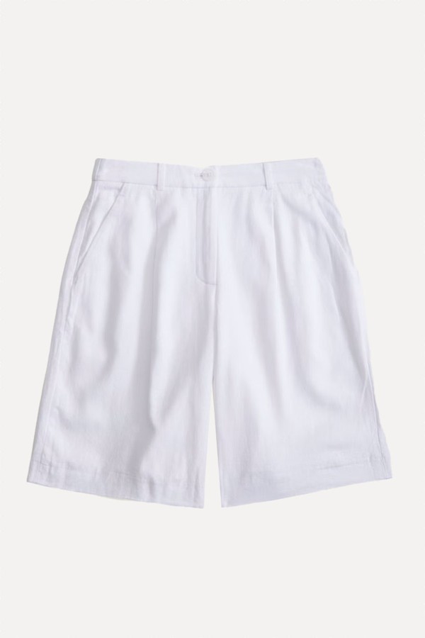 Curve Love Mid Rise Slouchy Shorts