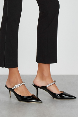 Bing 65 Embellished Leather Mules from Jimmy Choo