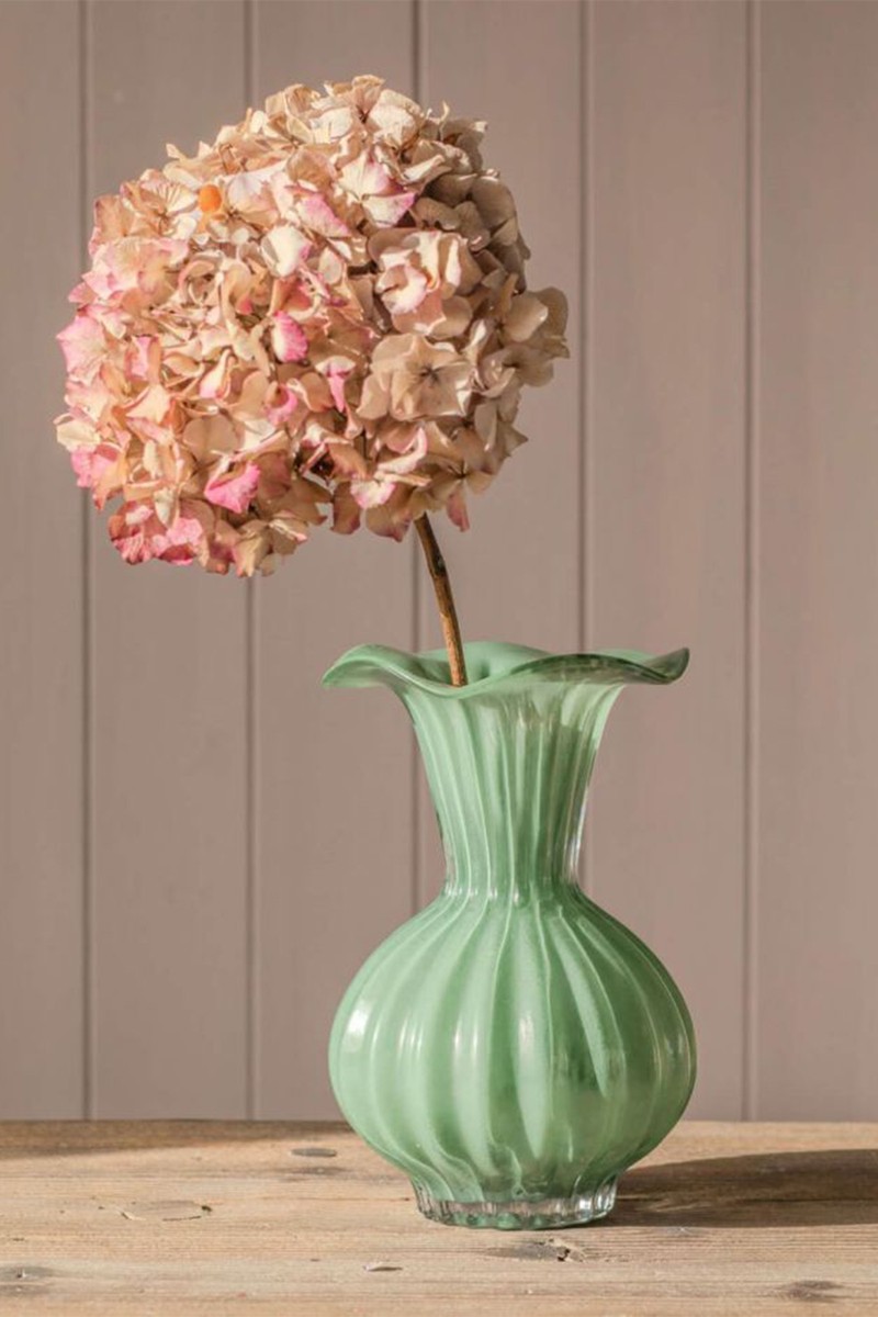 Fluted Ruffle Vase from Graham & Green