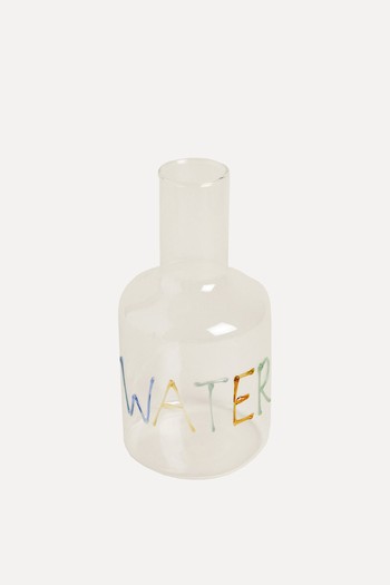 Borosilicate Glass Bottle With Letters from Zara 