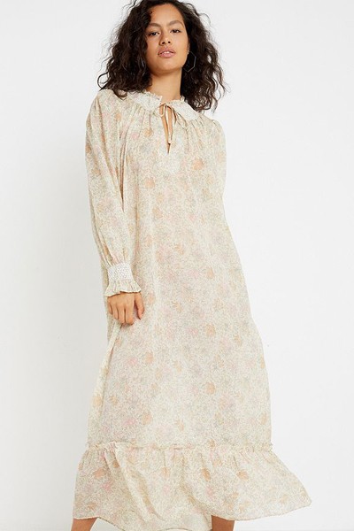 Orla Smocked Maxi Dress from Urban Outfitters