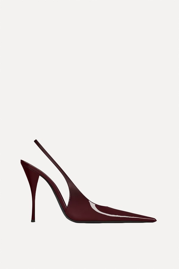 P.A.R.I.S. Slingback Pumps from Saint Laurent