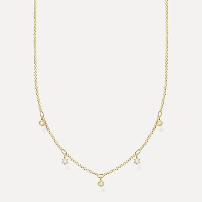 Zirconia Drops Necklace