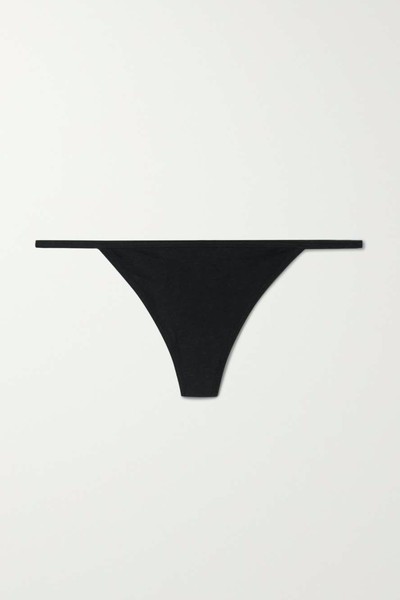 Oriana Organic Stretch Pima Cotton-Jersey Thong from Skin