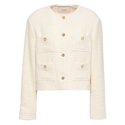 Cotton-Tweed Jacket from Maje