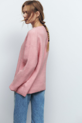 Oversize Soft Knit Sweater from Zara
