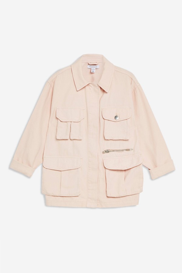 Pink Fisherman Shacket