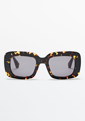 Square Tortoiseshell Sunglasses from Massimo Dutti