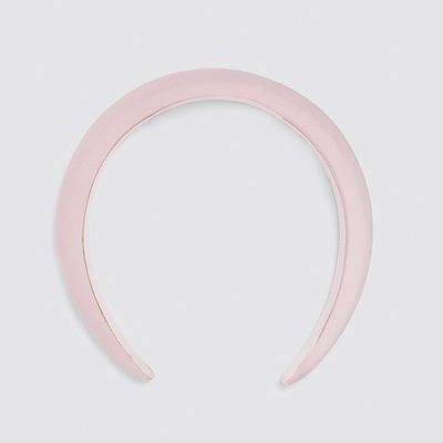 Satin Headband Pink from Zara
