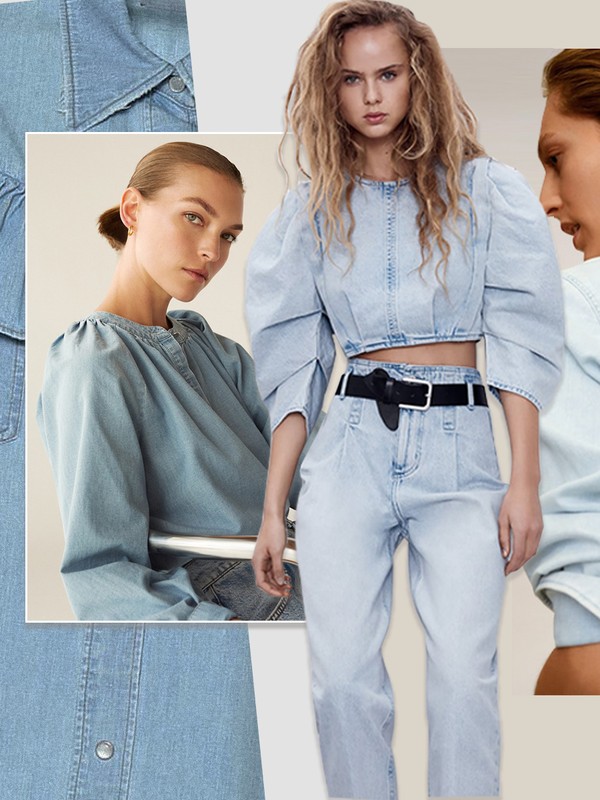 13 Denim Blouses To Buy Now