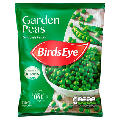 Garden Peas Frozen from Birds Eye 