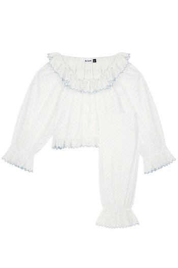 Bobbie Ruffled Pyjama Set from Rixo