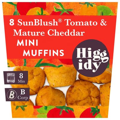 Cheddar Tomato Mini Muffins  from Higgidy 