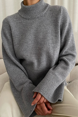 Deva Mockneck Sweater from Almada Label