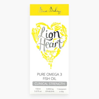 Lion Heart Pure Omega 3 Fish Oil from Bare Biology