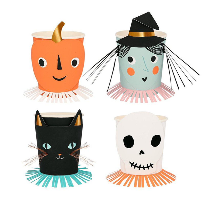 Vintage Halloween Cups from Meri Meri