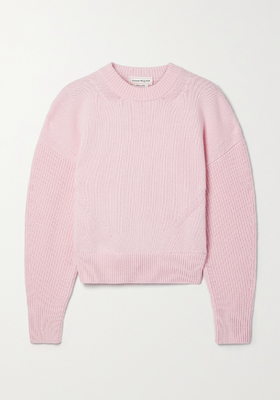Ribbed Wool Sweater from Alexander McQueen 