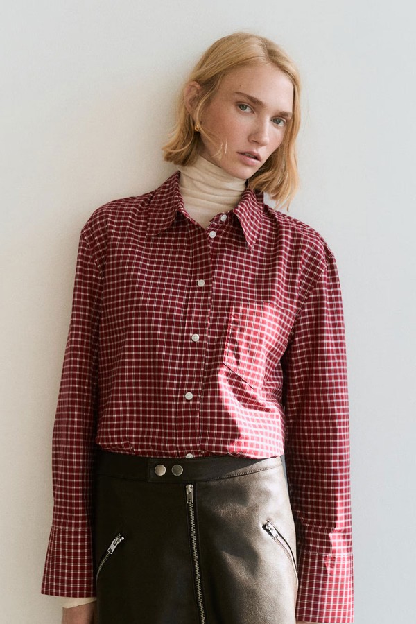 Cotton Poplin Shirt from H&M