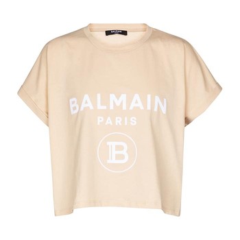 Logo Cotton Jersey T-Shirt from Balmain