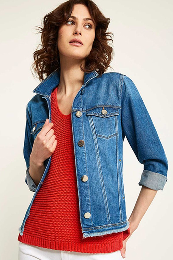 Indigo Denim Western Jacket