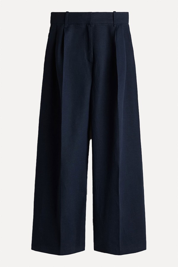 Linen-Blend Trousers from H&M