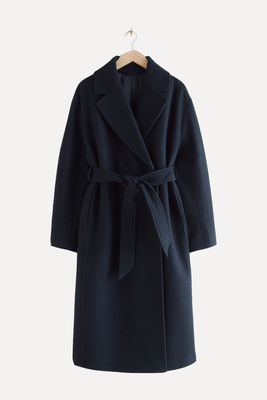 Voluminous Belted Wool Coat  from & Other Stories