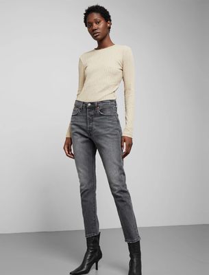 501 Skinny Coal Black Jeans from Levis