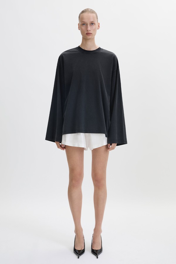 Crew Neck Long Sleeve T-Shirt