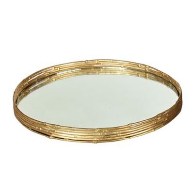 Brass Bamboo Tray from OKA