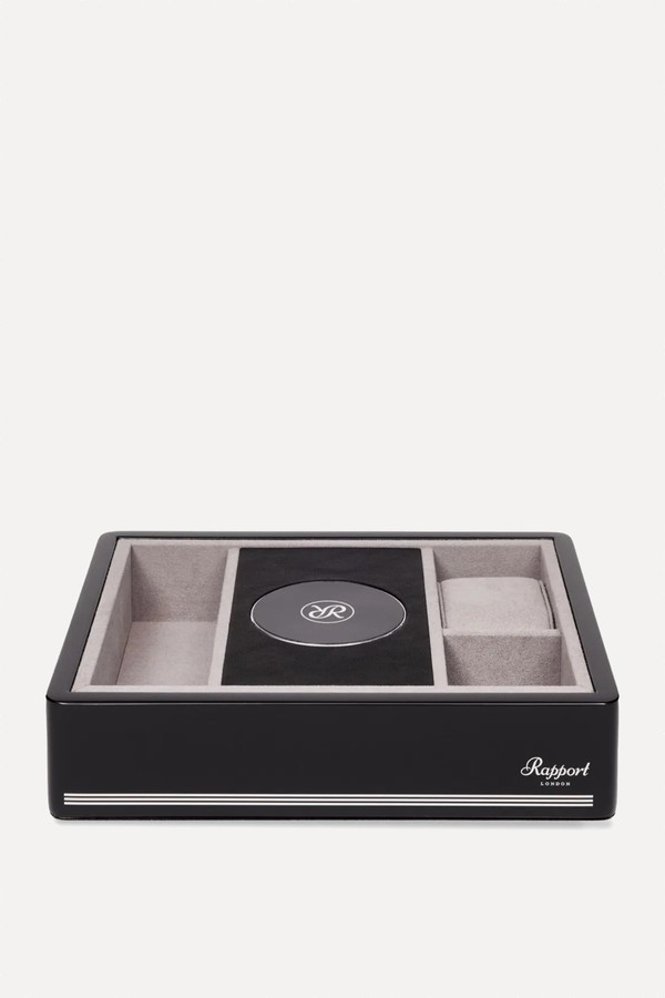 Wireless Charging Valet & Watch Tray from Rapport London