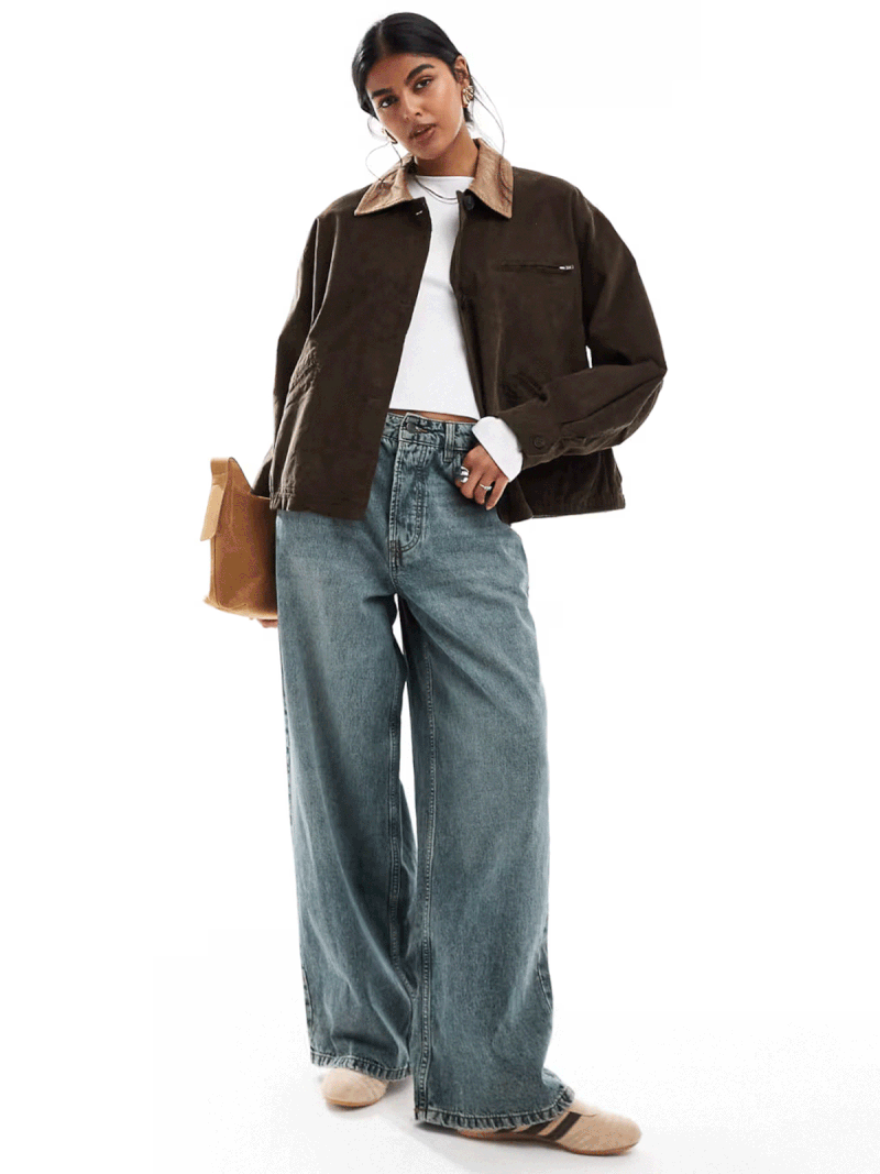 Cord Collar Jacket from ASOS DESIGN