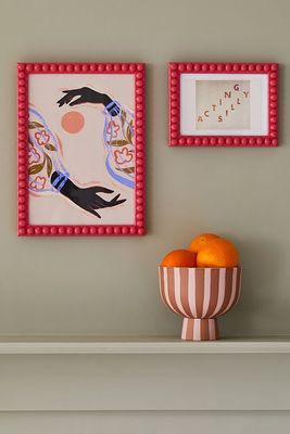 Raspberry Bobbin Picture Frames, From £20.40 | Rose & Grey