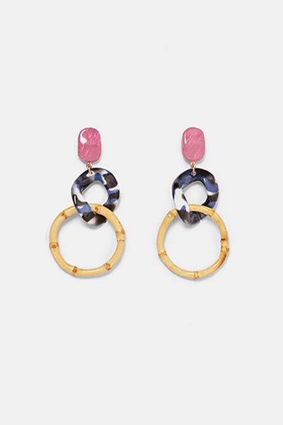 Resin Dangle Earrings from Zara