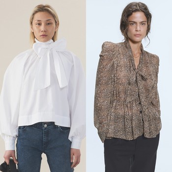 18 Pussy Bow Blouses To Buy Now