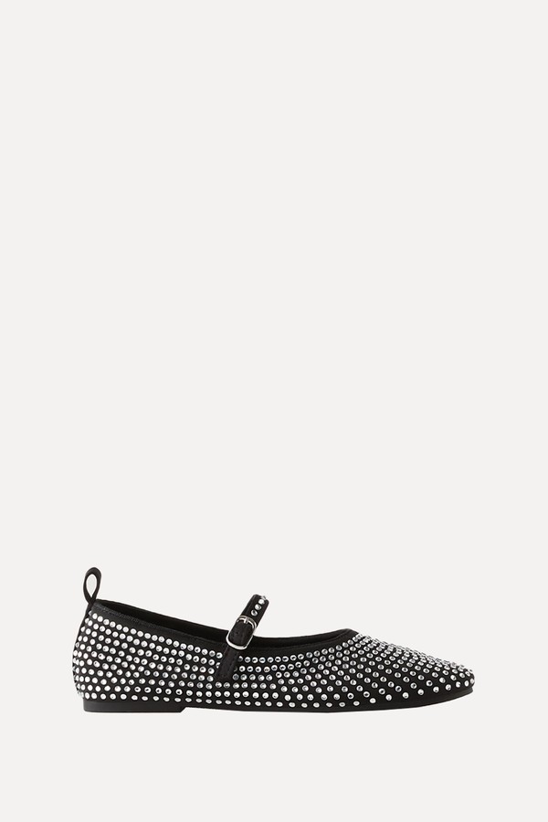 Shiny Ballet Flats from Zara