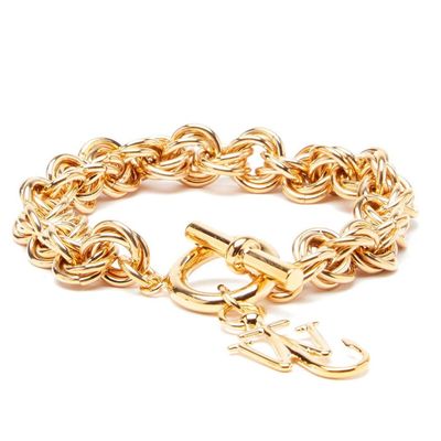Logo-Charm Chain-Link Bracelet from JW Anderson