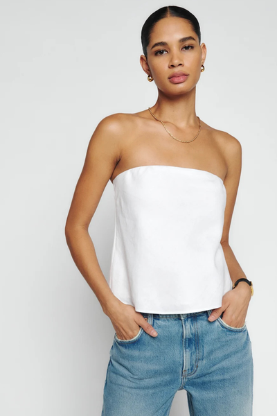 Spritz Linen Top  from Reformation