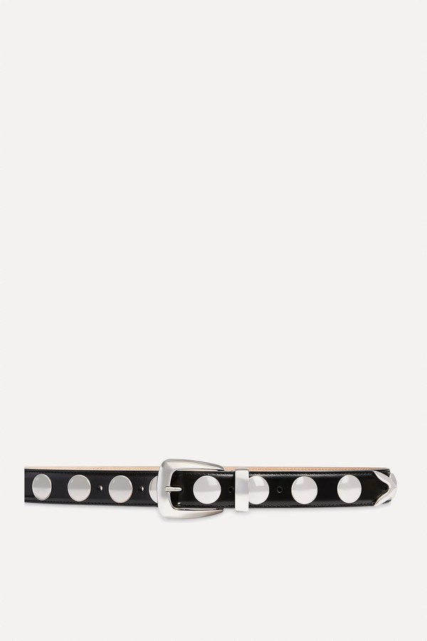 Studded Leather Belt from Khaite