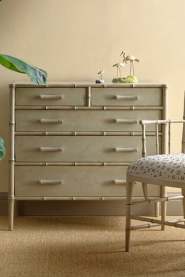 Faux Bamboo Chest Of Drawers from Chelsea Textiles