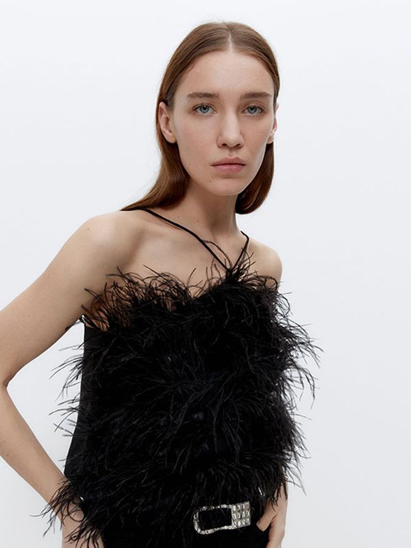 18 Feather Trim Pieces To Wear Now