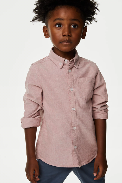 Pure Cotton Oxford Shirt, £12 | M&S