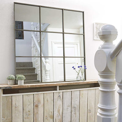 Loft Style Window Mirror from Nordic House