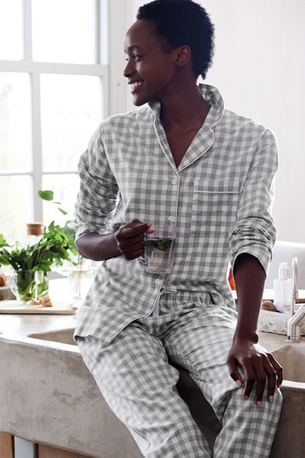 Brushed Cotton Gingham Pyjamas