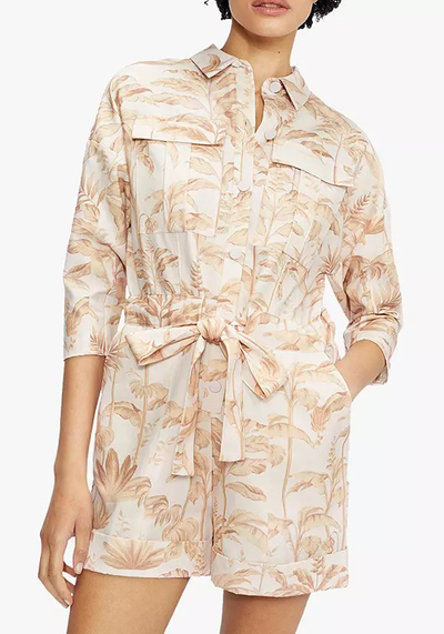 Botanical Print Utility Playsuit from Ted Baker